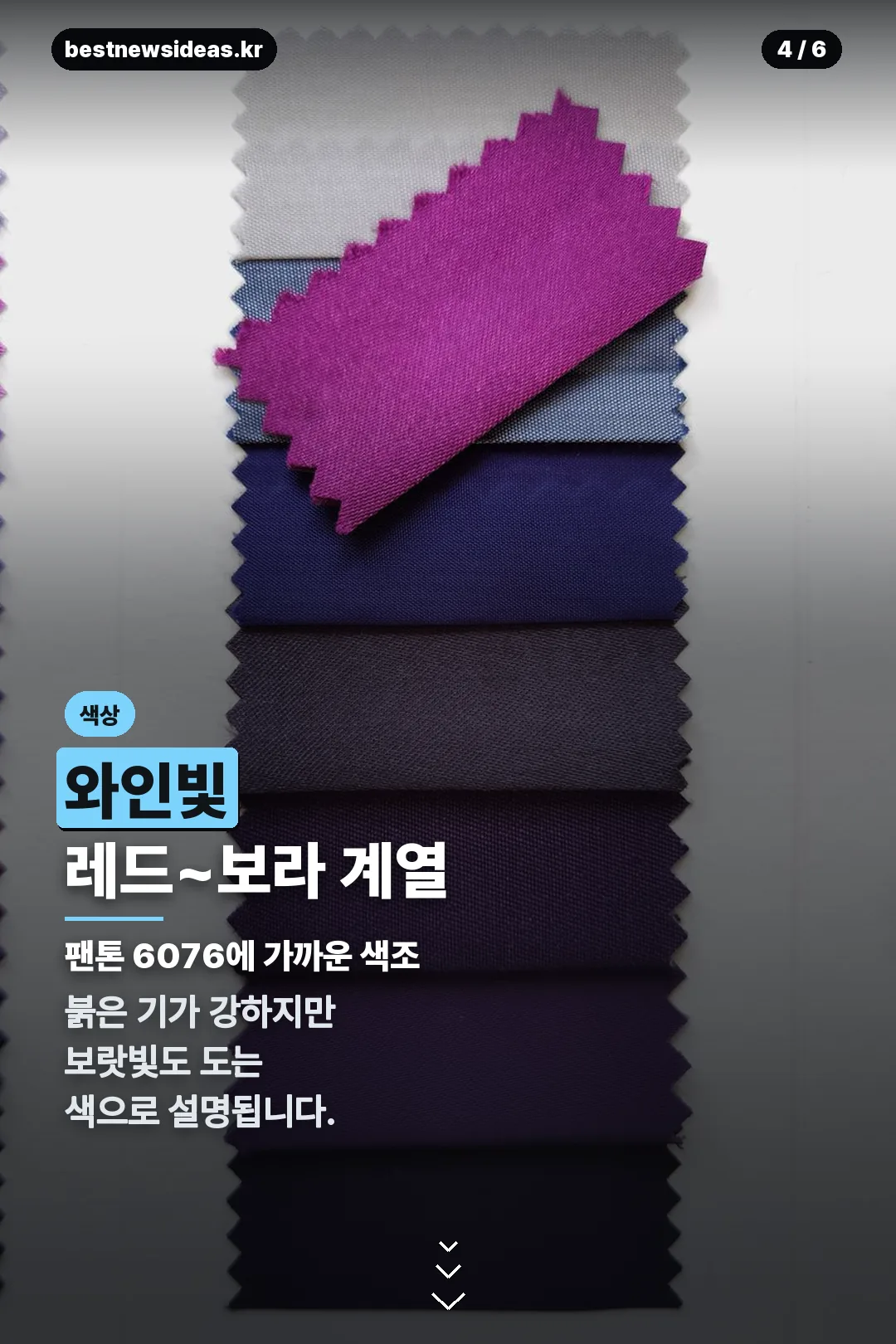 다크체리 색상 설명