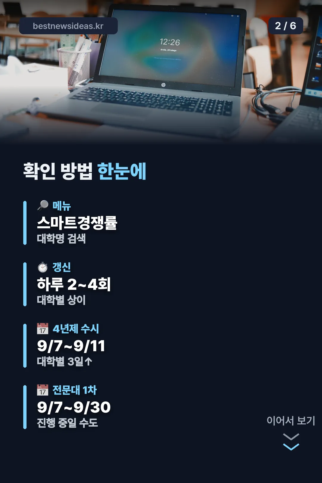 확인 방법 한눈에