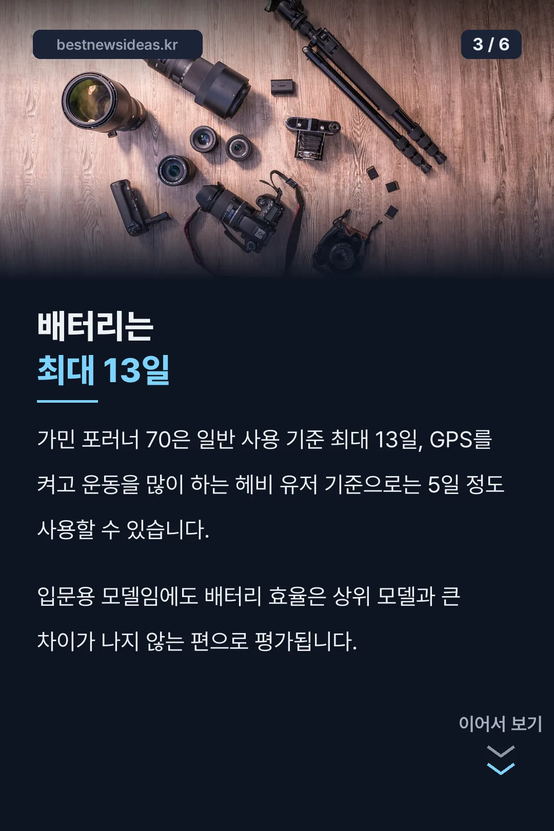 배터리 최대 13일
