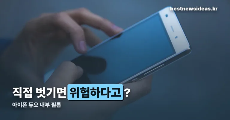 아이폰 듀오 필름 정리 썸네일